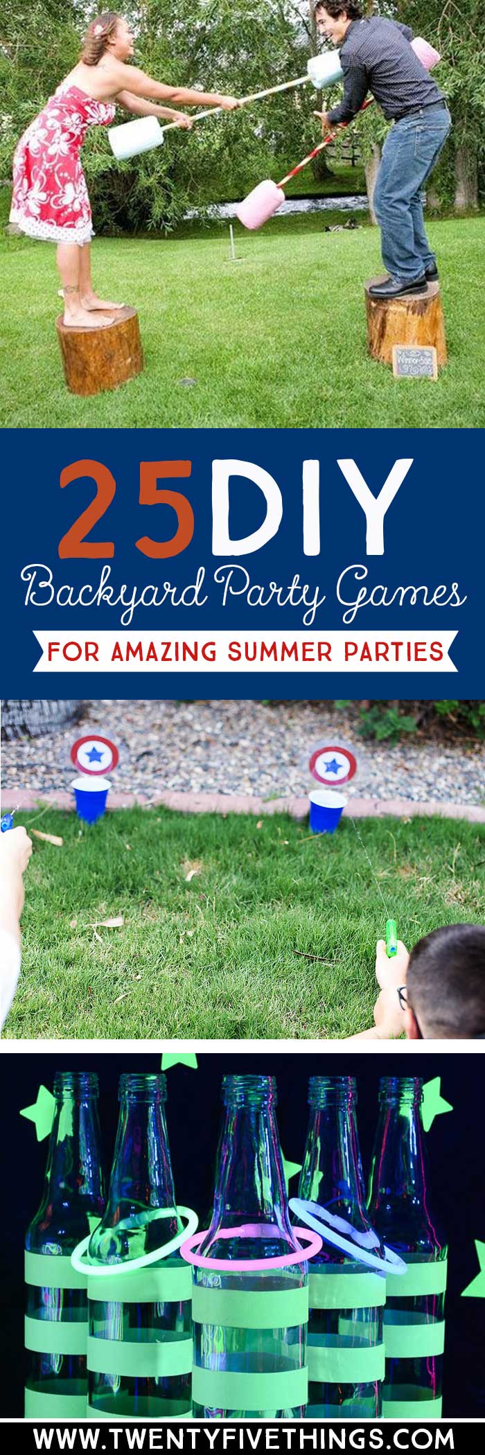 25 DIY Backyard Party Games For The Best Summer Party Ever